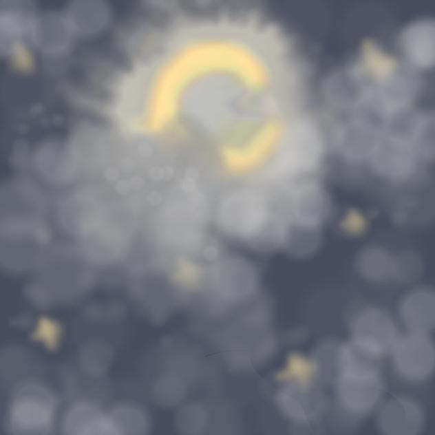 The Moonlight Sky ️🌙 - ibisPaint