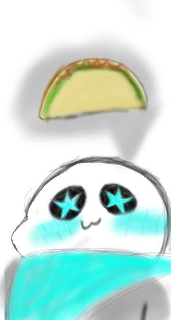 fan art of blueberry sans!!!