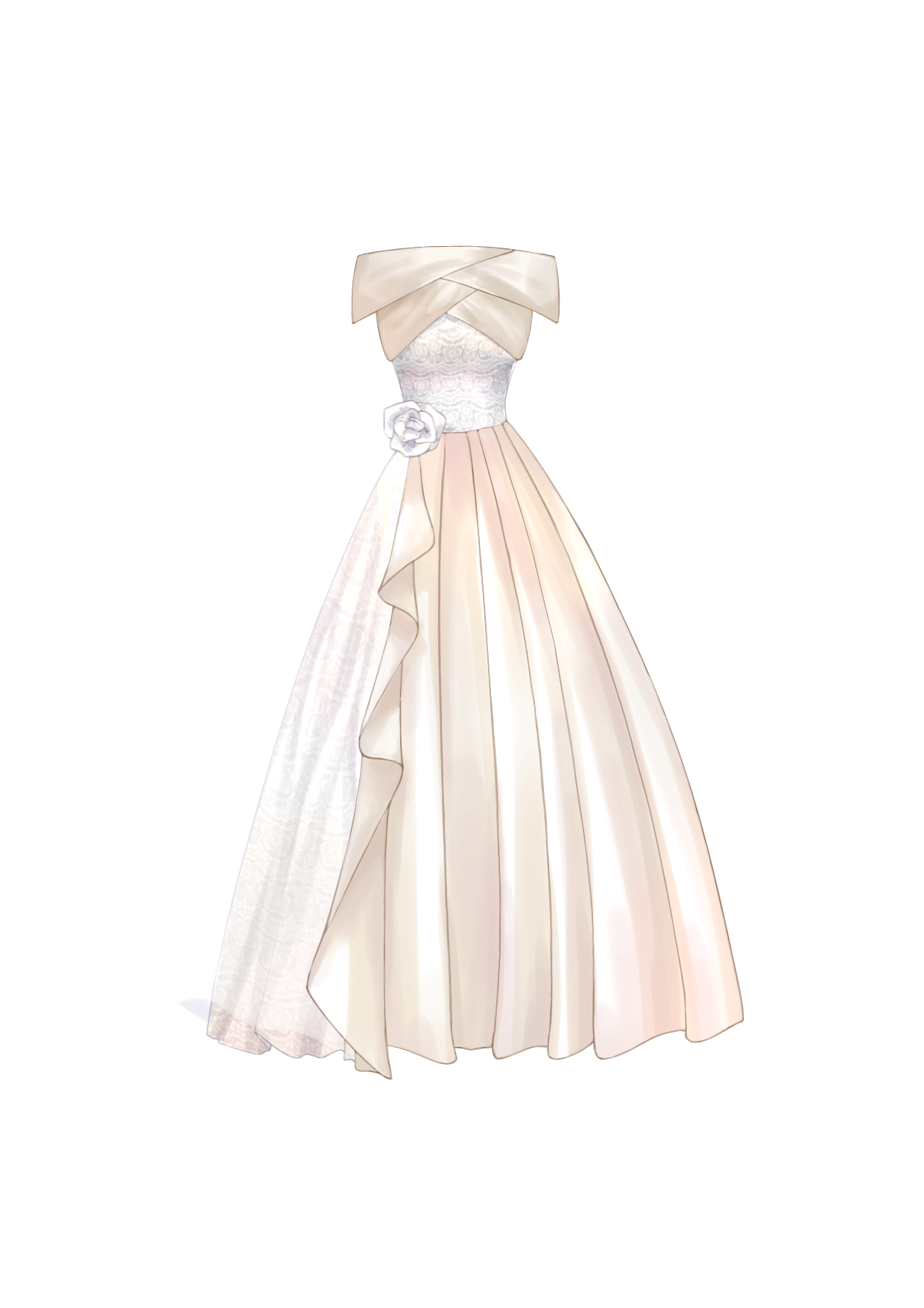 Wedding Dress - ibisPaint