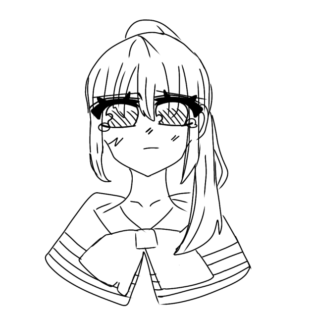 色塗りをするイラスト Ibispaint 色塗りをするイラスト Ibispaint