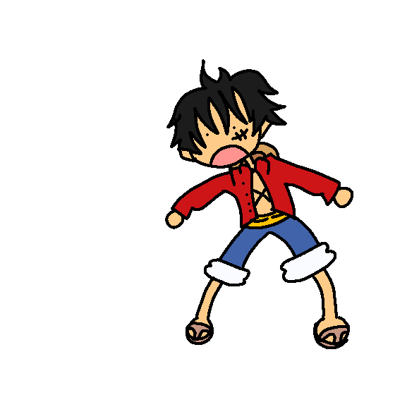 Doodle luffy