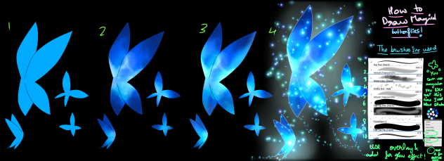 magical butterflies tutorial