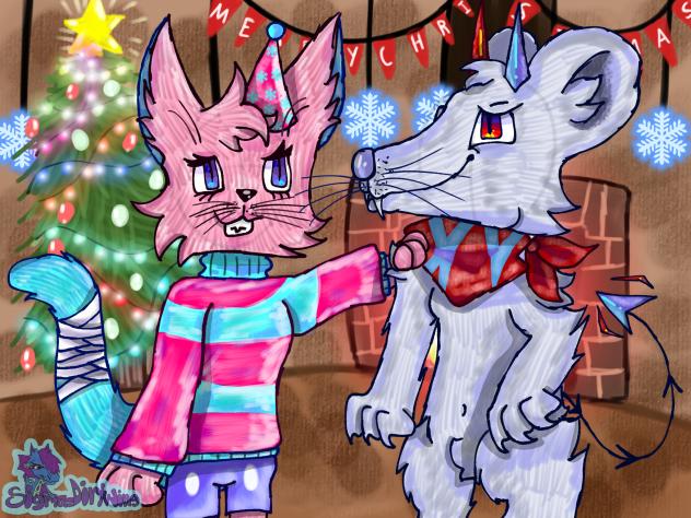 Bday gift for mah friend on Penup^^