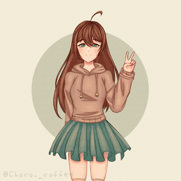 Redrawing and redesigning an old oc