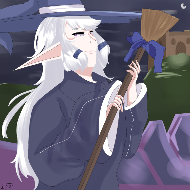 My OC genderbended ._.