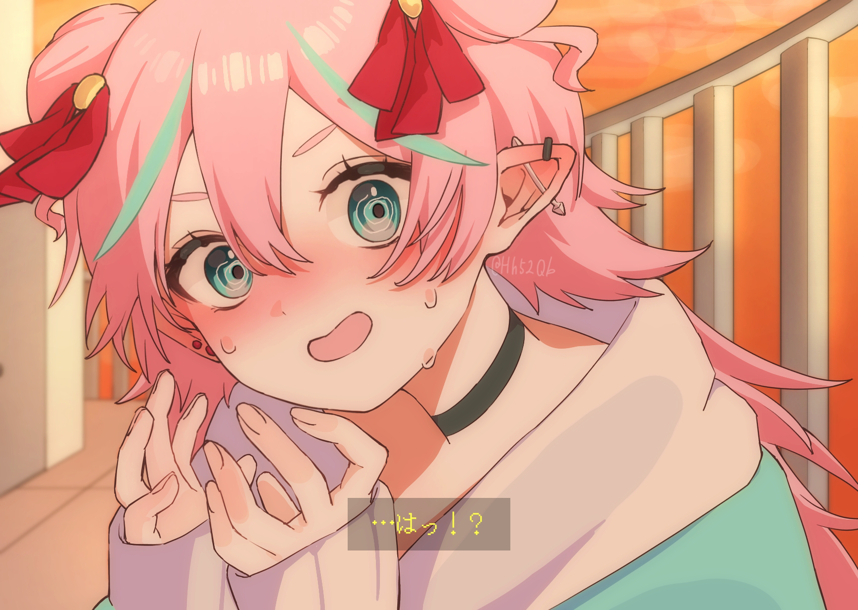 アニメ風女性キャラクターイラスト アニメ風の女性キャラクター 全身イラストのイラスト素材