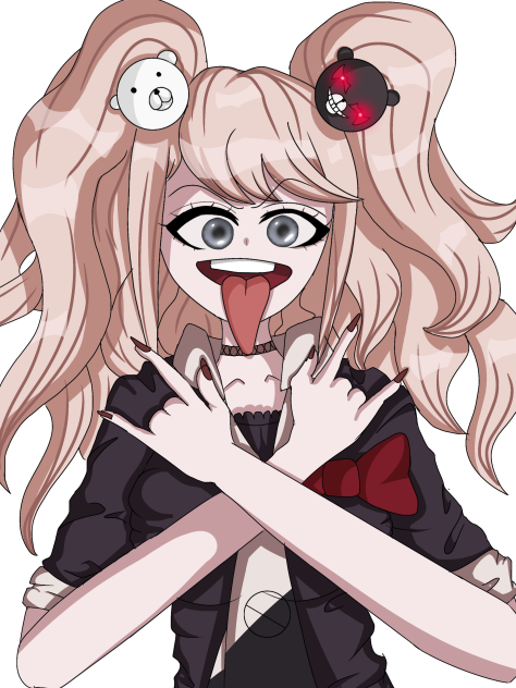 Junko Enoshima 江ノ島 盾子 shading シェーディング