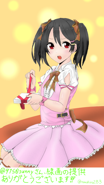 矢澤にこ・線画お借りしました。