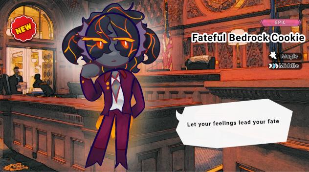 Fateful Bedrock Cookie gatcha thing!