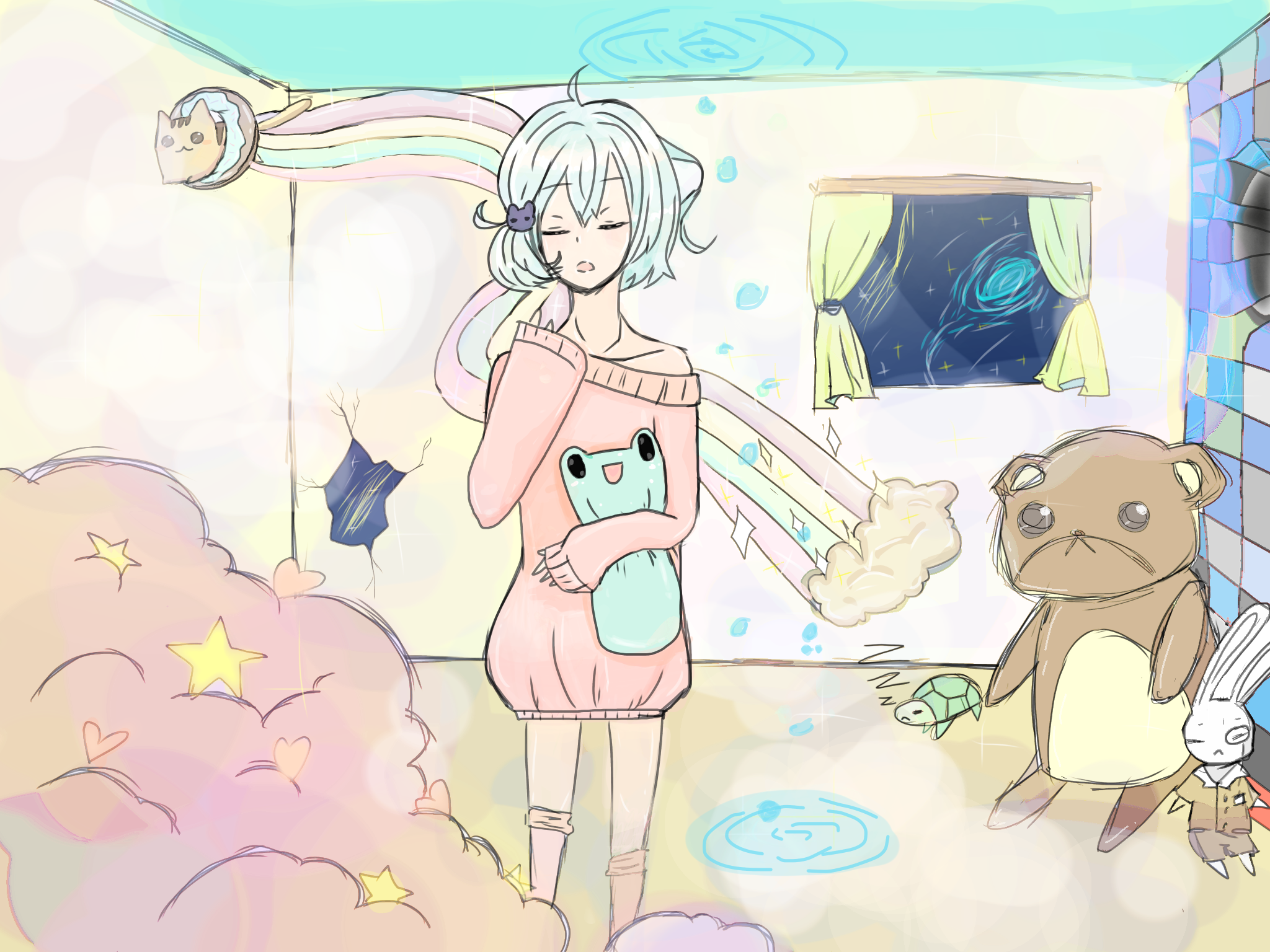 the tea party anime - ibisPaint