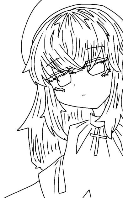 黒　線画