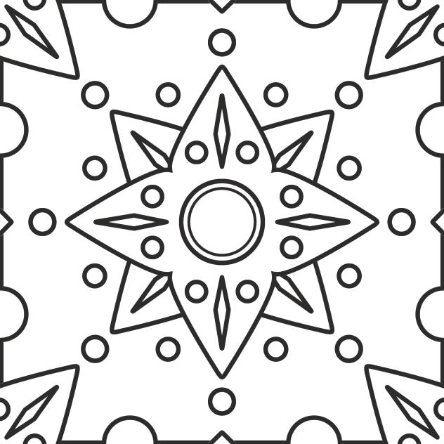 Origami Pattern Line