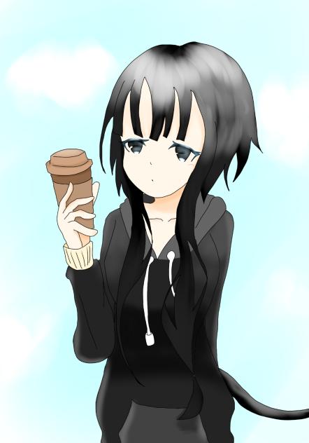 線画借りました！