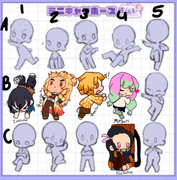 Demon Slayer chibis!!