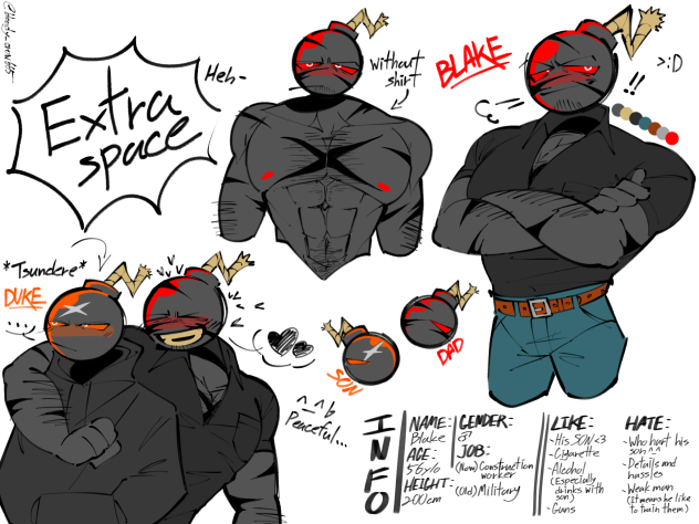Blake doodles'