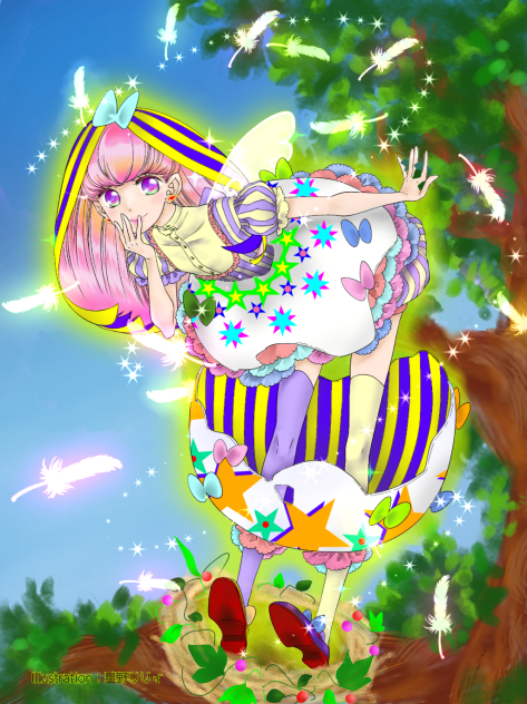 ♯第二回塗りマス 珍しく背景頑張った!