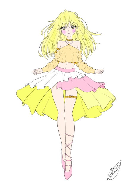 ~天使の羽~ 塗らせていただきました