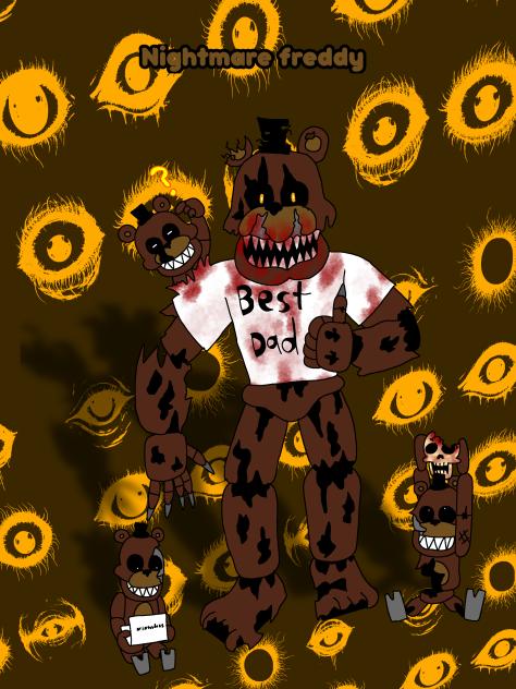 Nightmare freddy but in my style