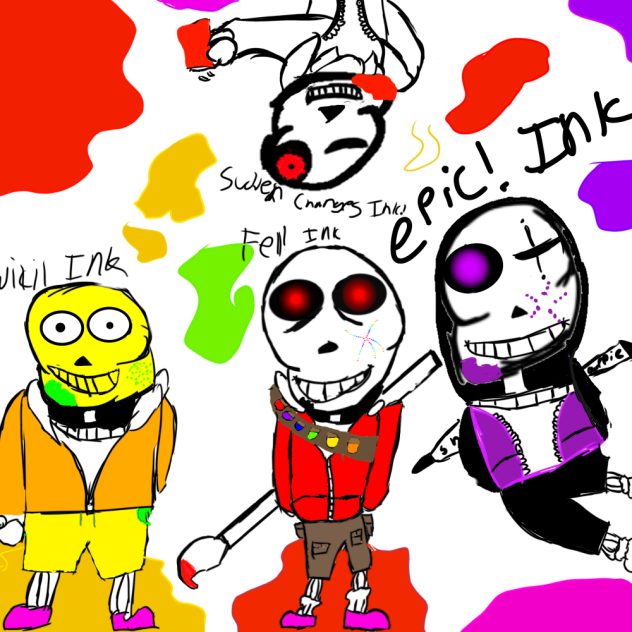 Fan ink sanses or sans’s