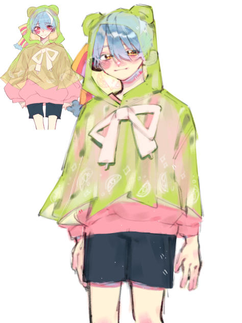 중1때 그림 리메이크2