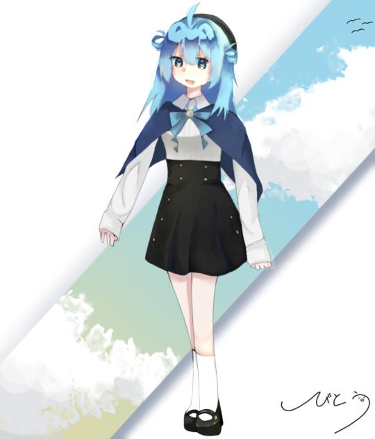 やっとしっかりしたビジュできたよ