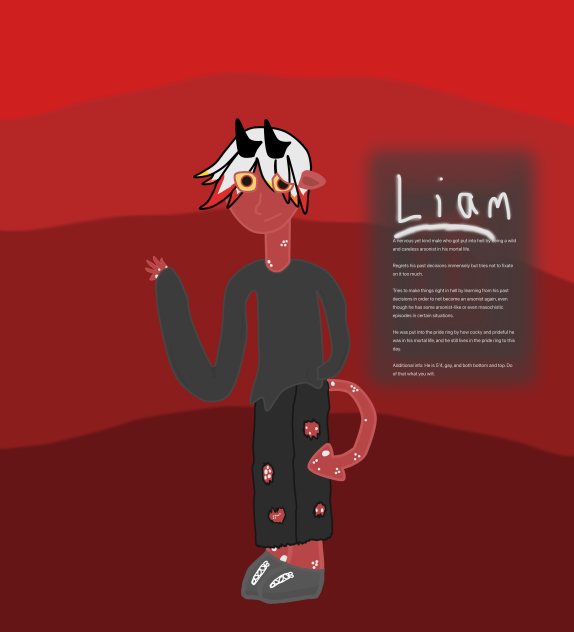 Helluva boss or hazbin hotel oc