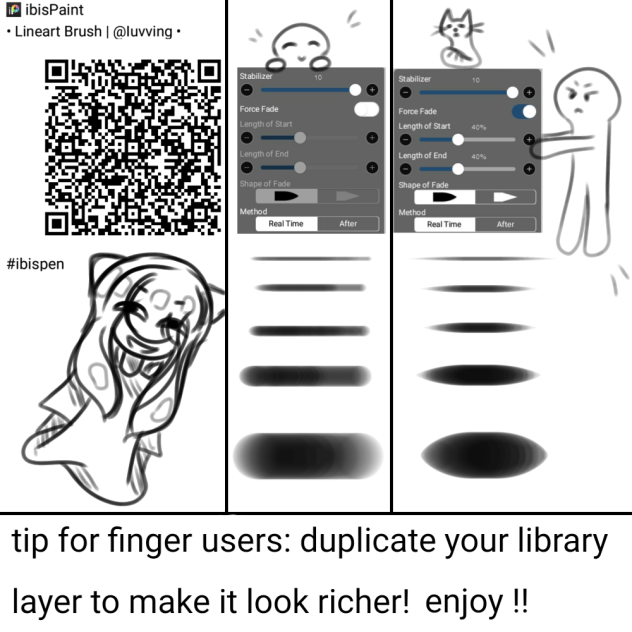 Lineart brush