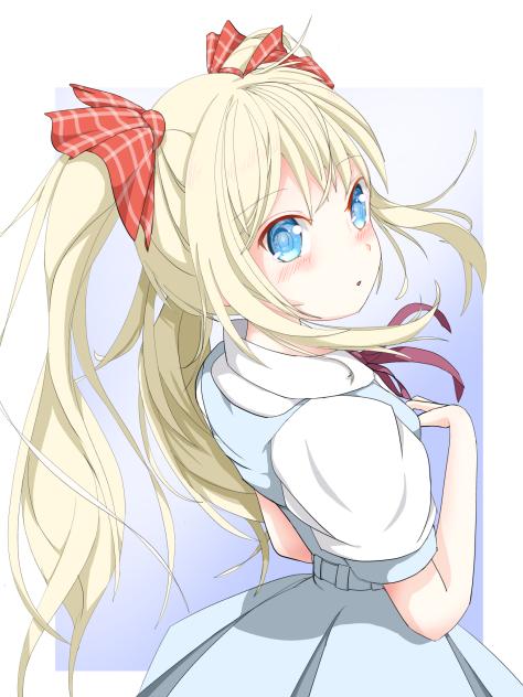 金髪ツインテール