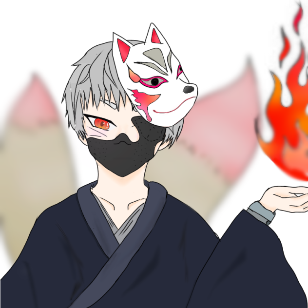 人間に化けた九尾