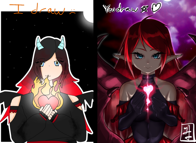 I draw you draw with Sarah  Berri