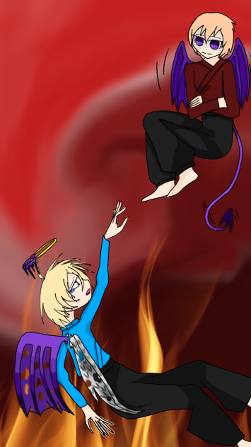 Demon vs. Angel love
