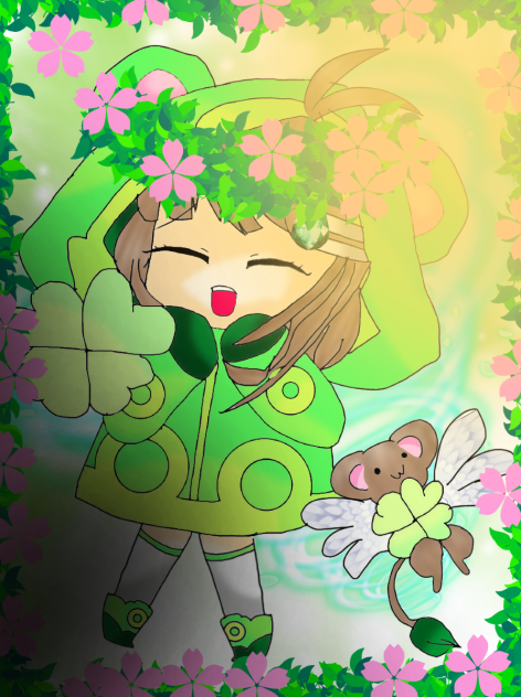 My little cute forest girl