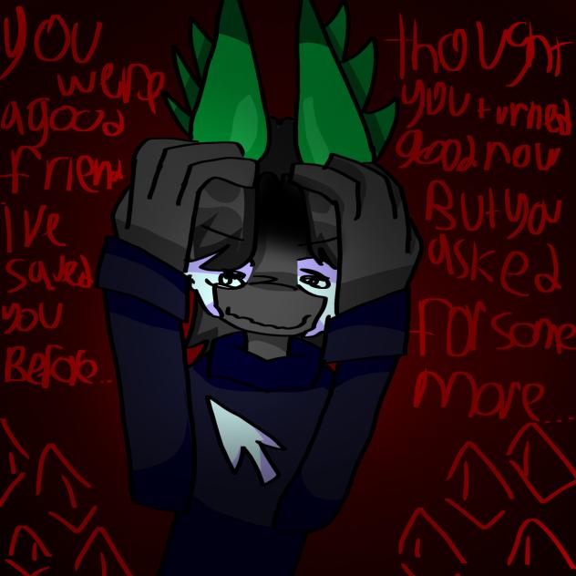 Blade angst I made at school