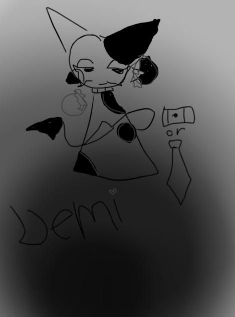 my SPRUNKI oc demi