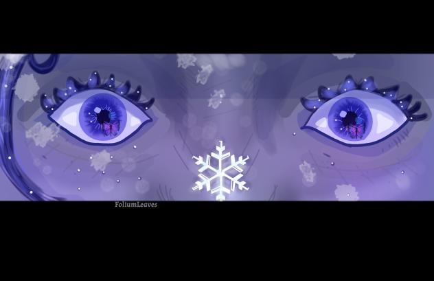 Eyes 💜🤍❄️