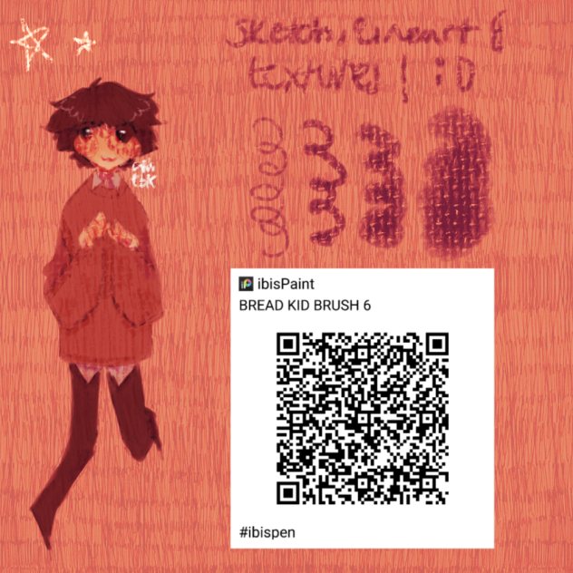 bread kid brush 6 ☆°•