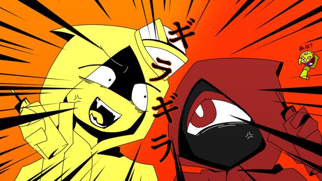 「言って競ってまたギラギラ」