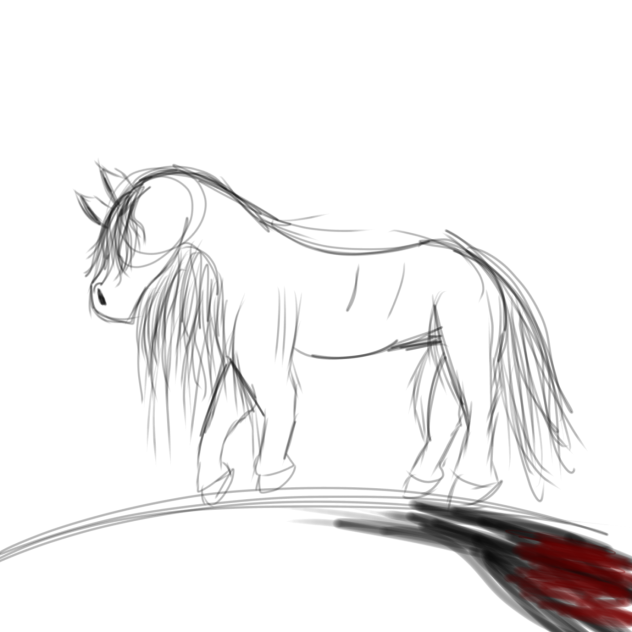 Kelpie sketch
