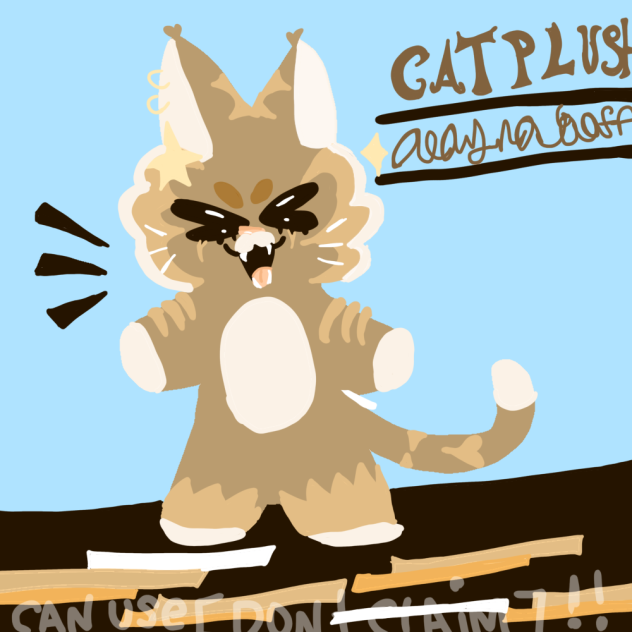 I couldn’t resist making cat plush - ibisPaint