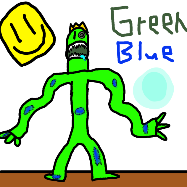 Green blue