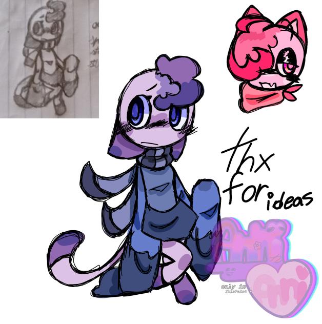 my awesome dandy world oc