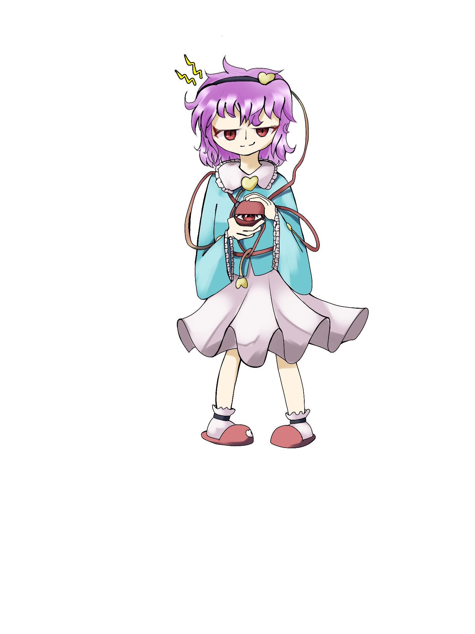怨霊も恐れ怯む少女 古明地さとり - ibisPaint
