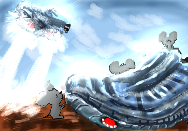 ネズミの飛行船