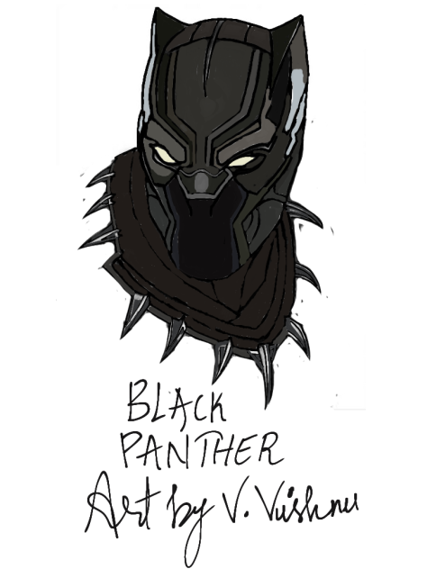 Black Panther Amazing Drawing 🥳🥳