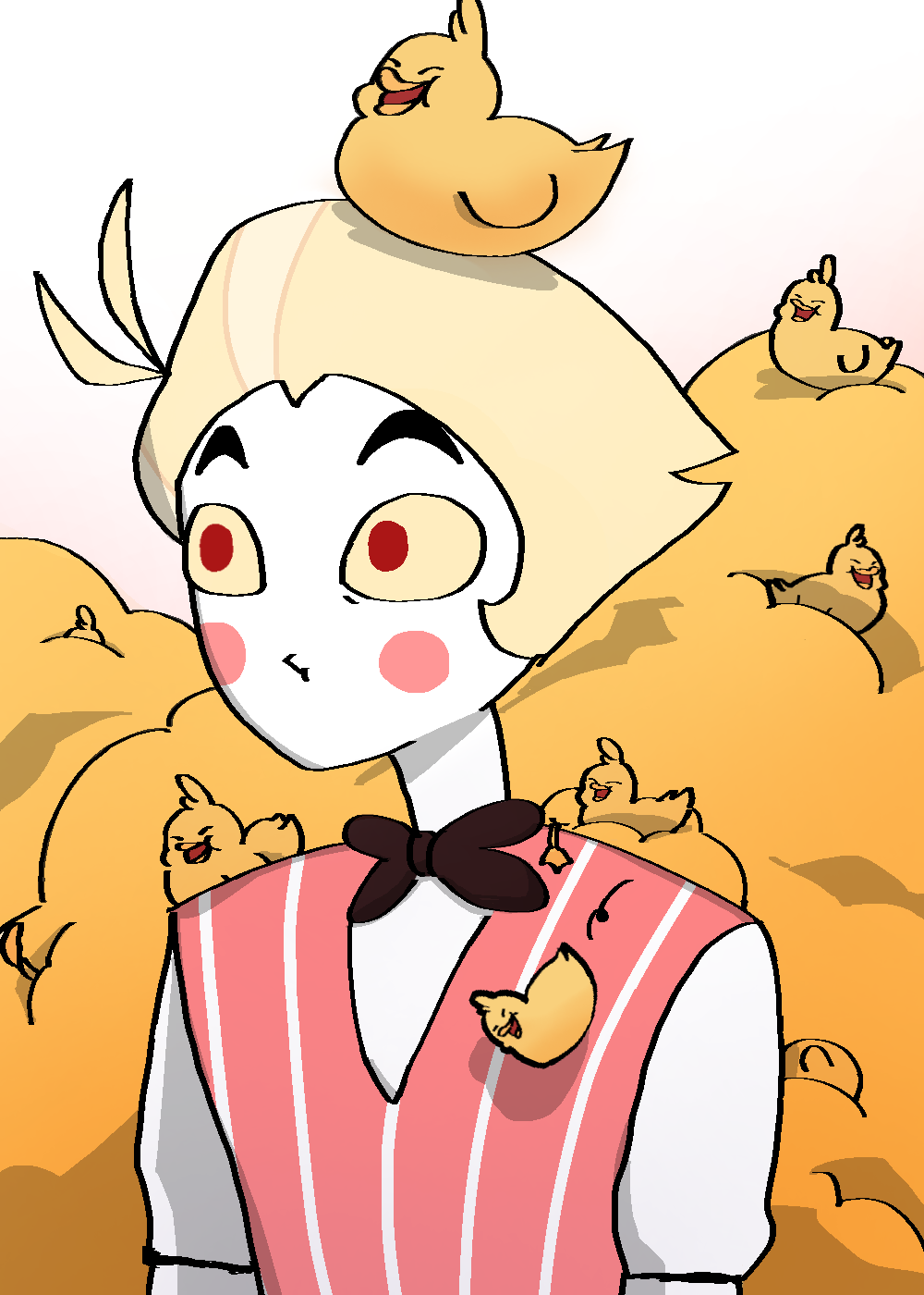 ルシファーとアヒル - ibisPaint