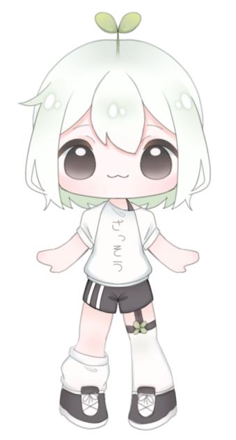 アイチューバー用　立ち絵🌱