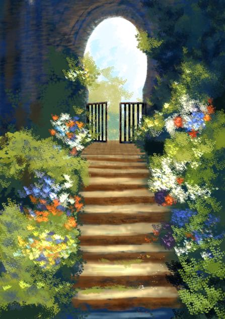 garden stairways