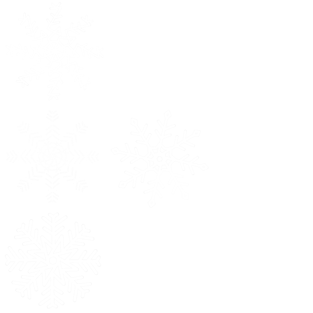 Snow Flakes Clip Arts