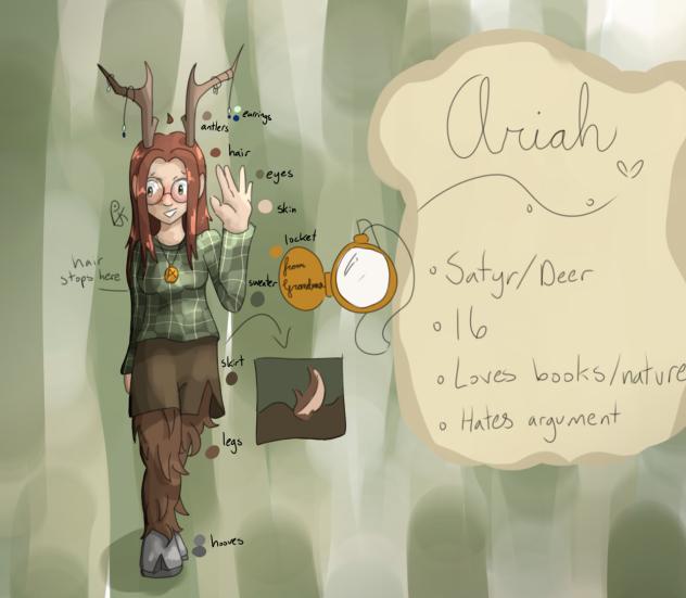 Ariah’s New Ref Sheet!