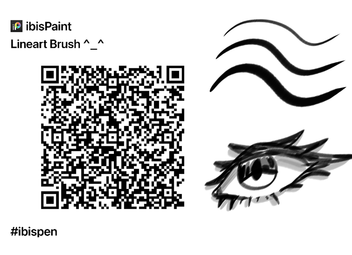 Lineart Brush ^_^ ibisPaint